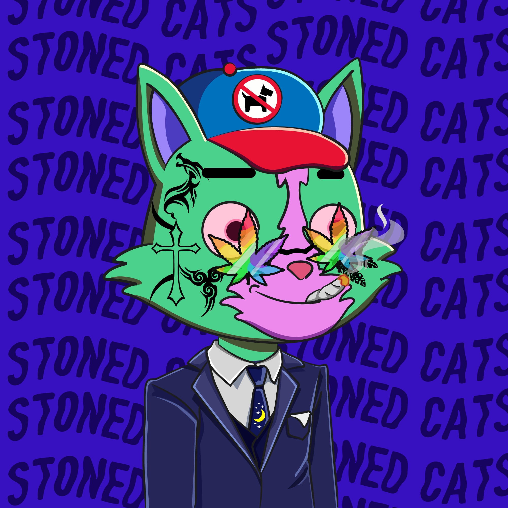 Stoned Cat #4377