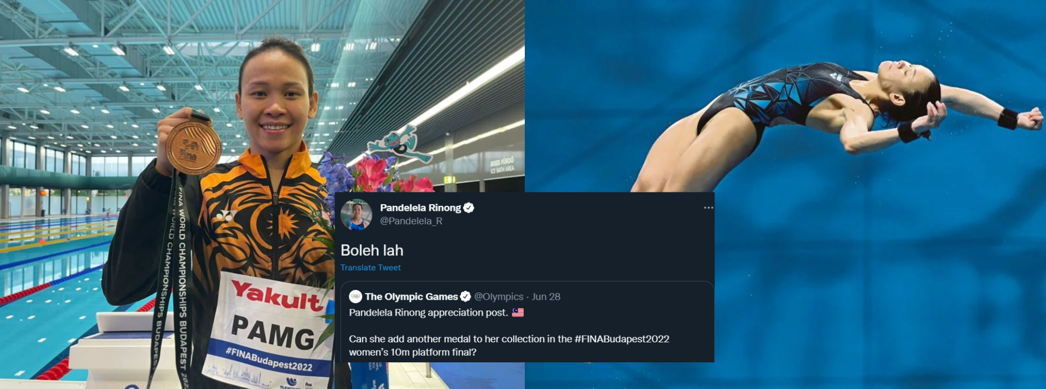 Pandelela Bags Bronze At FINA World Championship And Celebrates It In The Most Malaysian Way Possible