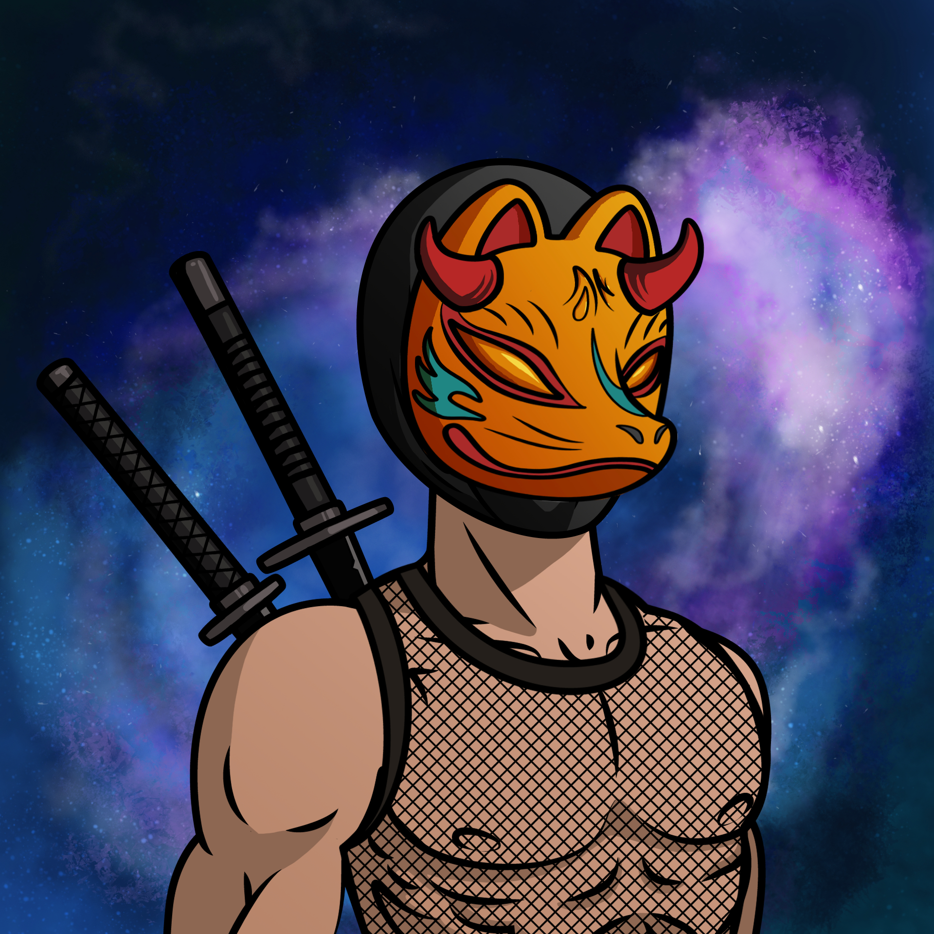 Masked Warrior #3053
