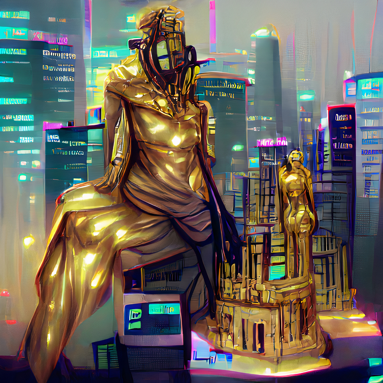 Golden Statue 2/2