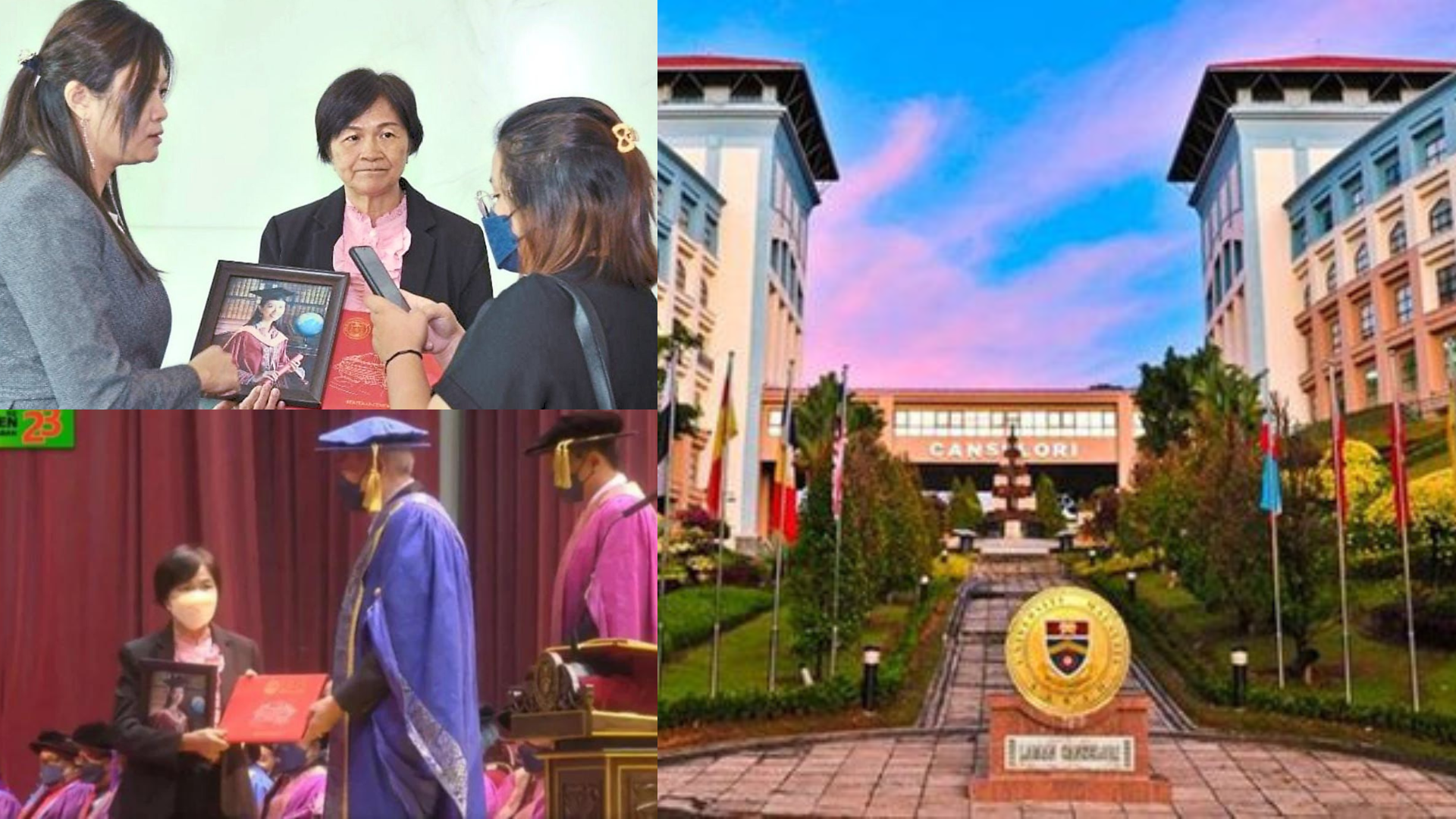 On June 26, Cheng Lak Mooi went up on stage at the 23rd Universiti Malaysia Sabah (UMS) Convocation ceremony to receive her late daughter’s PhD scroll.