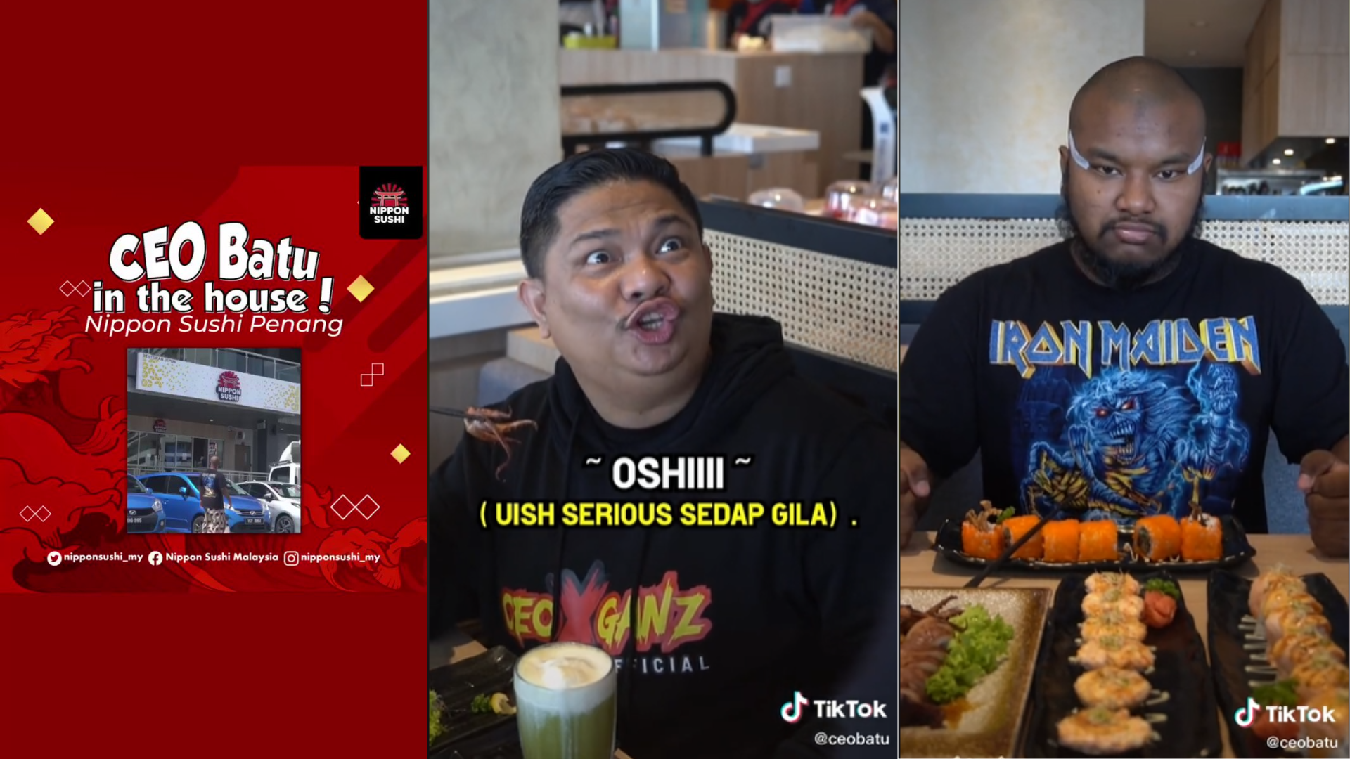 Nippon Sushi Apologises Over Racially Insensitive TikTok Promo Featuring ‘CEO Batu’