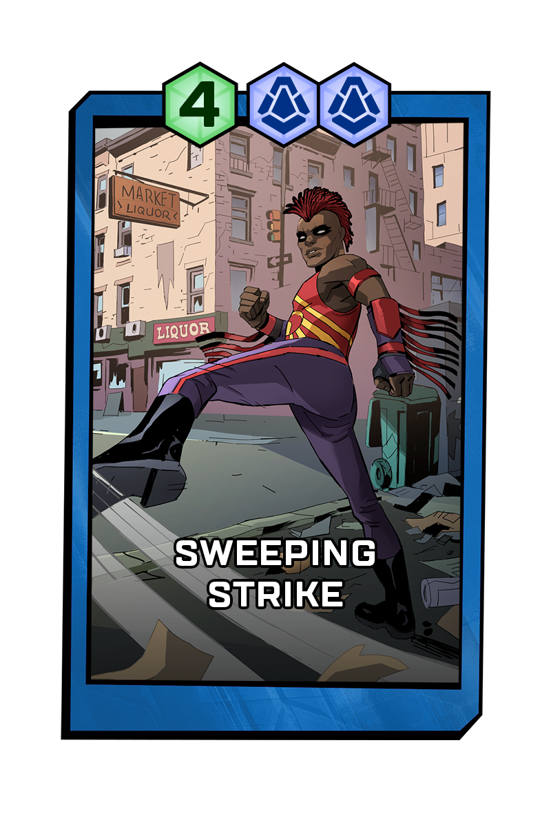 Sweeping Strike - Emergents TCG Card