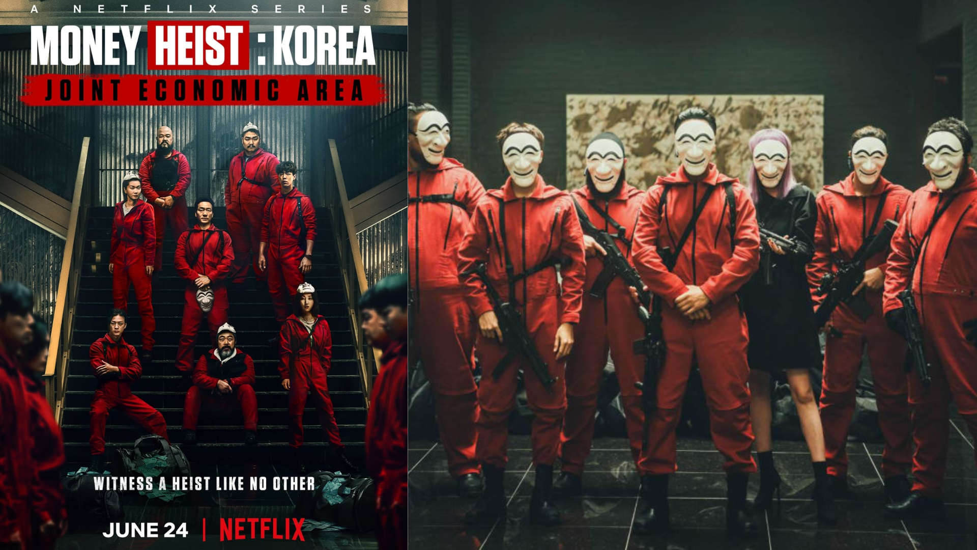 Netflix’s Original Crossover “Money Heist: Korea” Is Officially Out