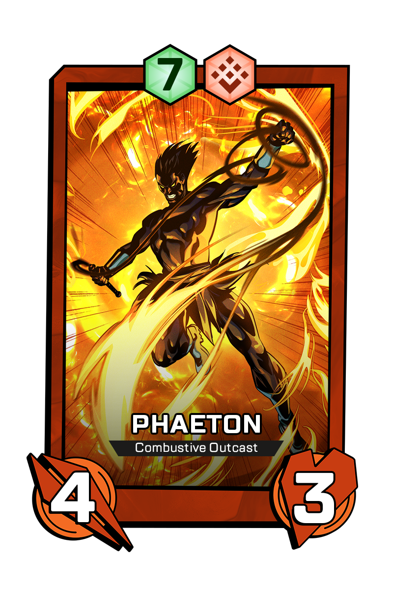 Phaeton, Combustive Outcast - Emergents TCG Card