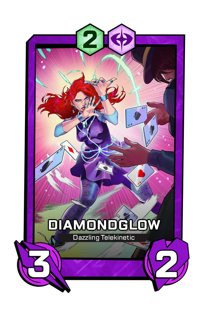Diamondglow, Dazzling Telekinetic - Emergents TCG Card