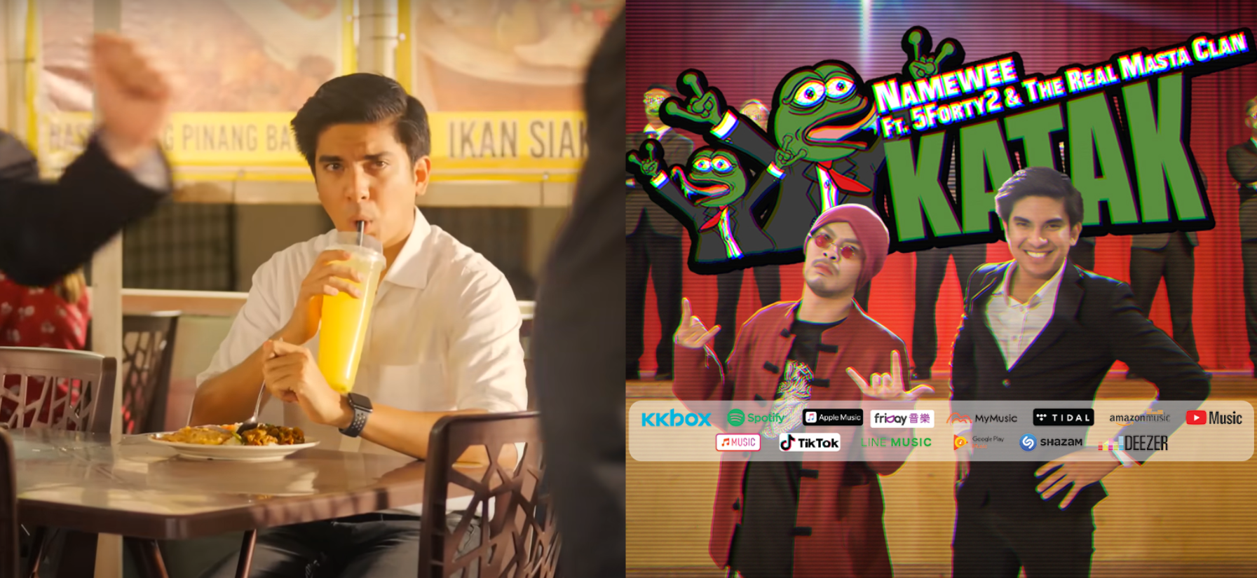 Namewee Drops His Latest ‘Katak’ Music Video Featuring Muar MP Syed Saddiq!